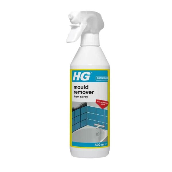 HG Mould Spray, Effective Mould Spray & Mildew Cleaner, Removes Mouldy Stains 500ml